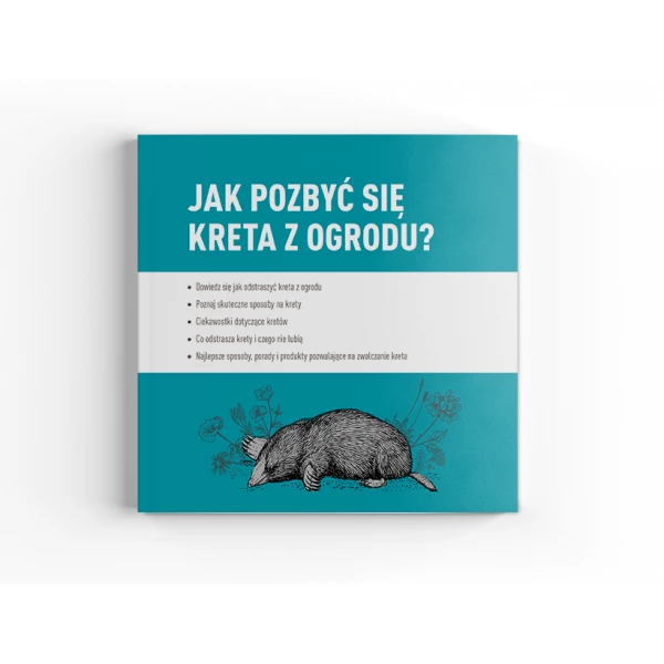Poradnik jak pozbyć się kreta z ogrodu.