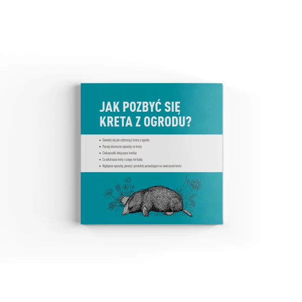 Poradnik jak pozbyć się kreta z ogrodu.
