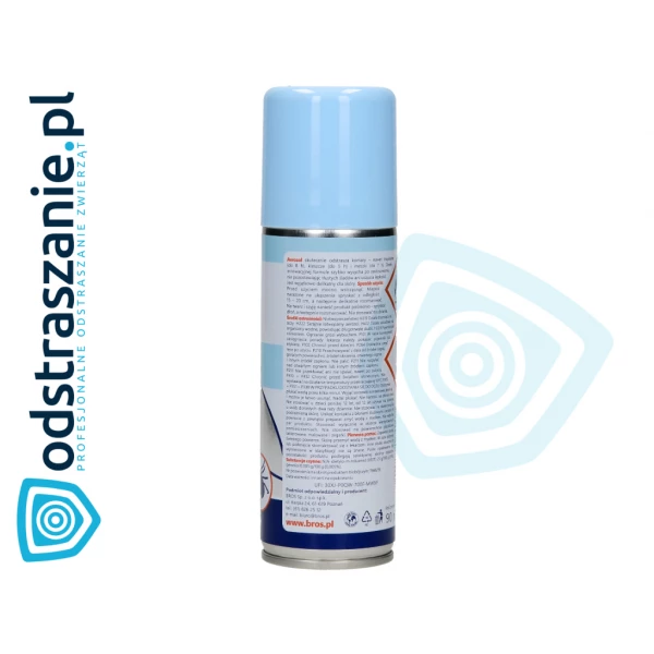 Suchy spray na komary i kleszcze. Aerozol Bros 90ml.