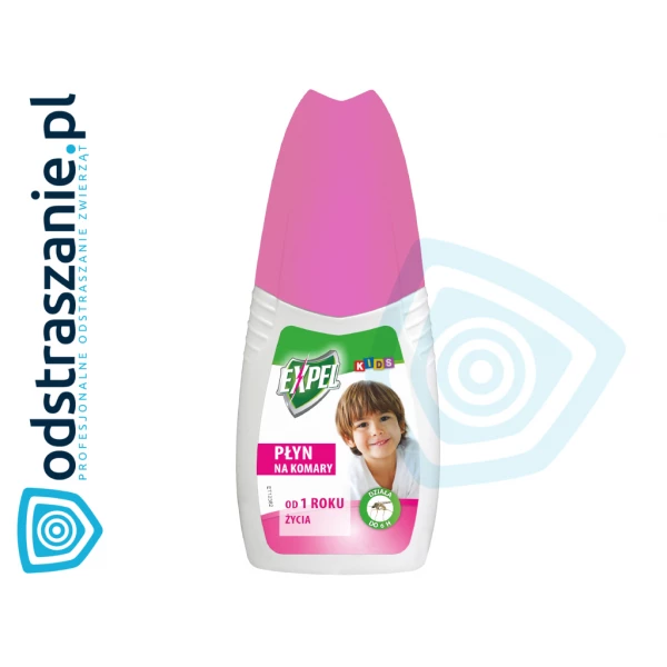 Środek na komary dla dzieci Expel Kids bez DEET. Spray na komary 60ml.
