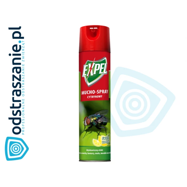 Spray na muchy, komary do domu Expel Muchospray 400ml. 
