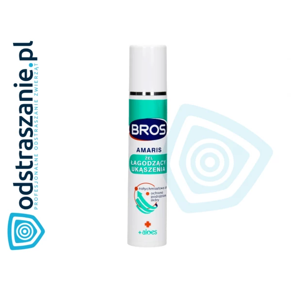 Żel łagodzący ukąszenia komarów, owadów Bros Amaris 50ml.