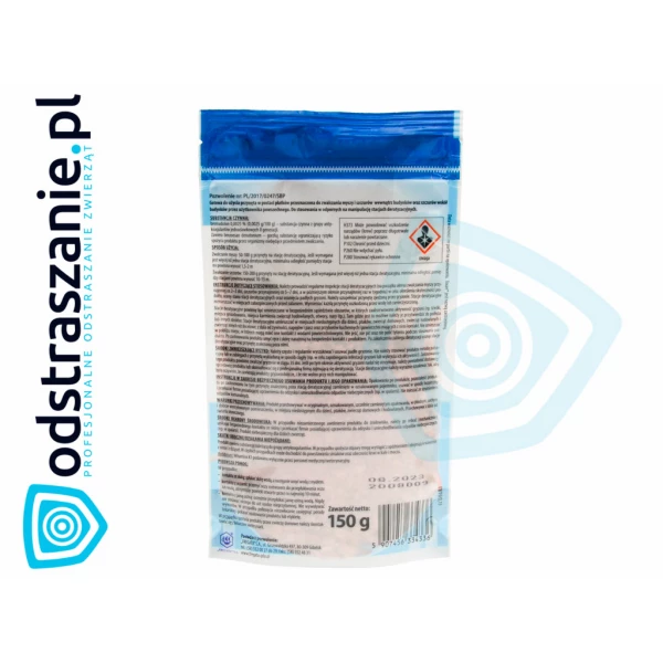 Toxan 25 płatki trutka na myszy i szczury bromadiolone 150g.