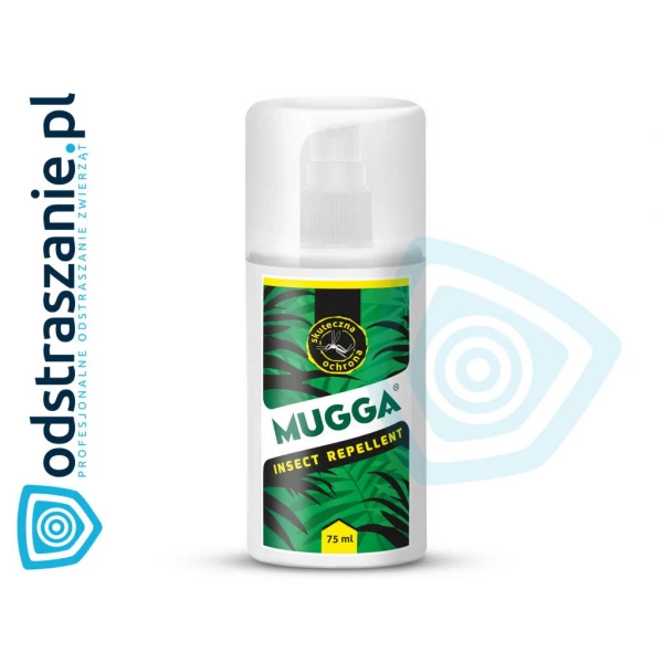 Mugga Strong Spray 50% DEET + Mugga Classic Spray 9,5% DEET.