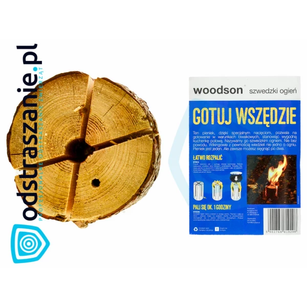  Szwedzki ogień, pochodnia szwedzka Woodson