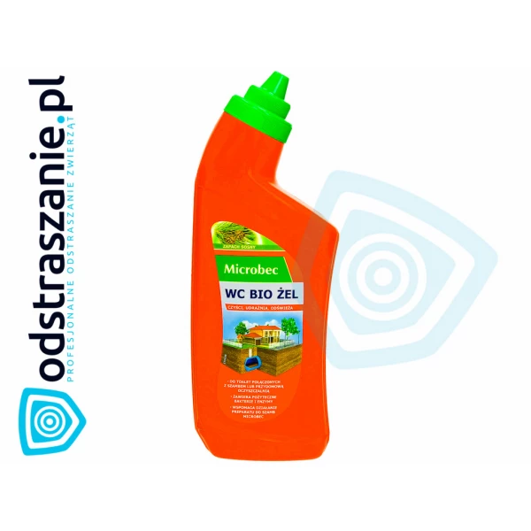 Bakterie do szamba Microbec Ultra + żel do WC z aplikatorem Microbec gratis.