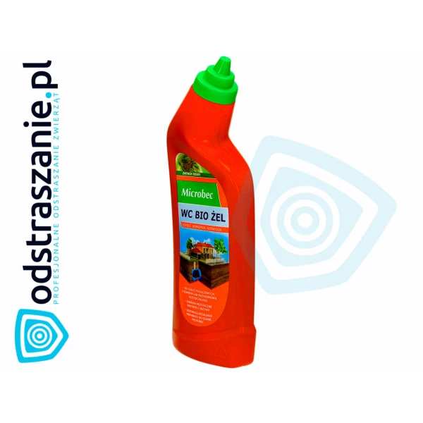 Żel do WC Bros Microbec. Środek do czyszczenia WC 750ml.