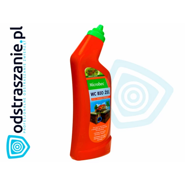 Żel do WC Bros Microbec. Środek do czyszczenia WC 750ml.