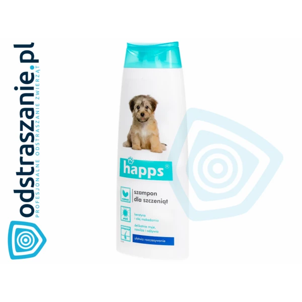 Happs szampon dla szczeniąt. Pielęgnacyjny szampon dla szczeniaka 200ml.