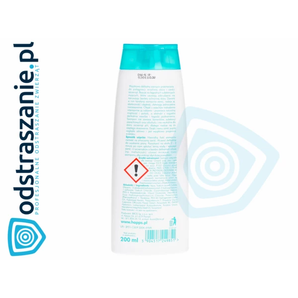 Happs szampon dla szczeniąt. Pielęgnacyjny szampon dla szczeniaka 200ml.