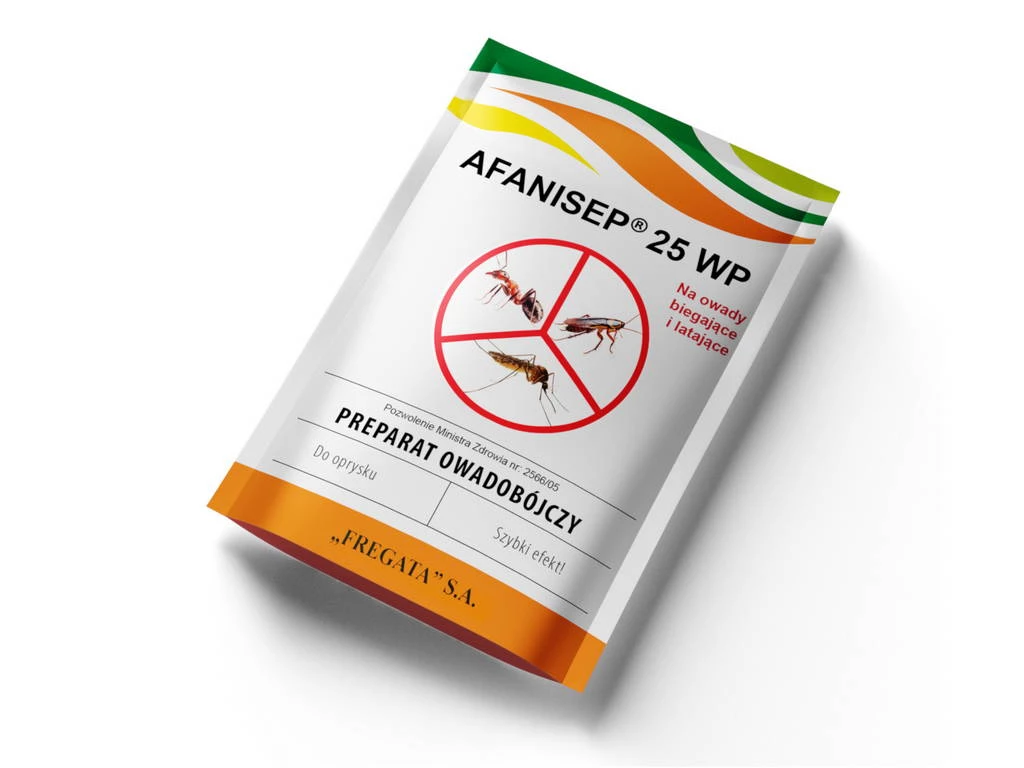 Afanisep 25WP środek owadobójczy z permetryną w proszku