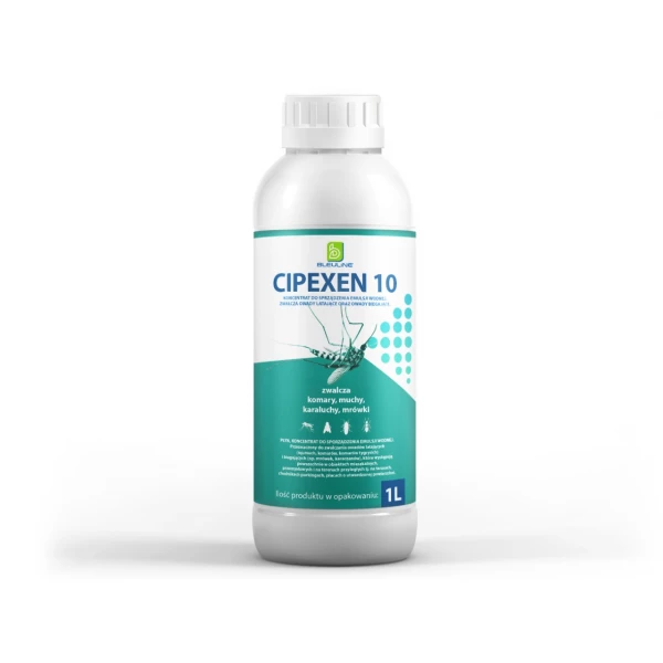 Cipexen 10 (Cipex) oprysk na komary, muchy, meszki koncentrat 1l.