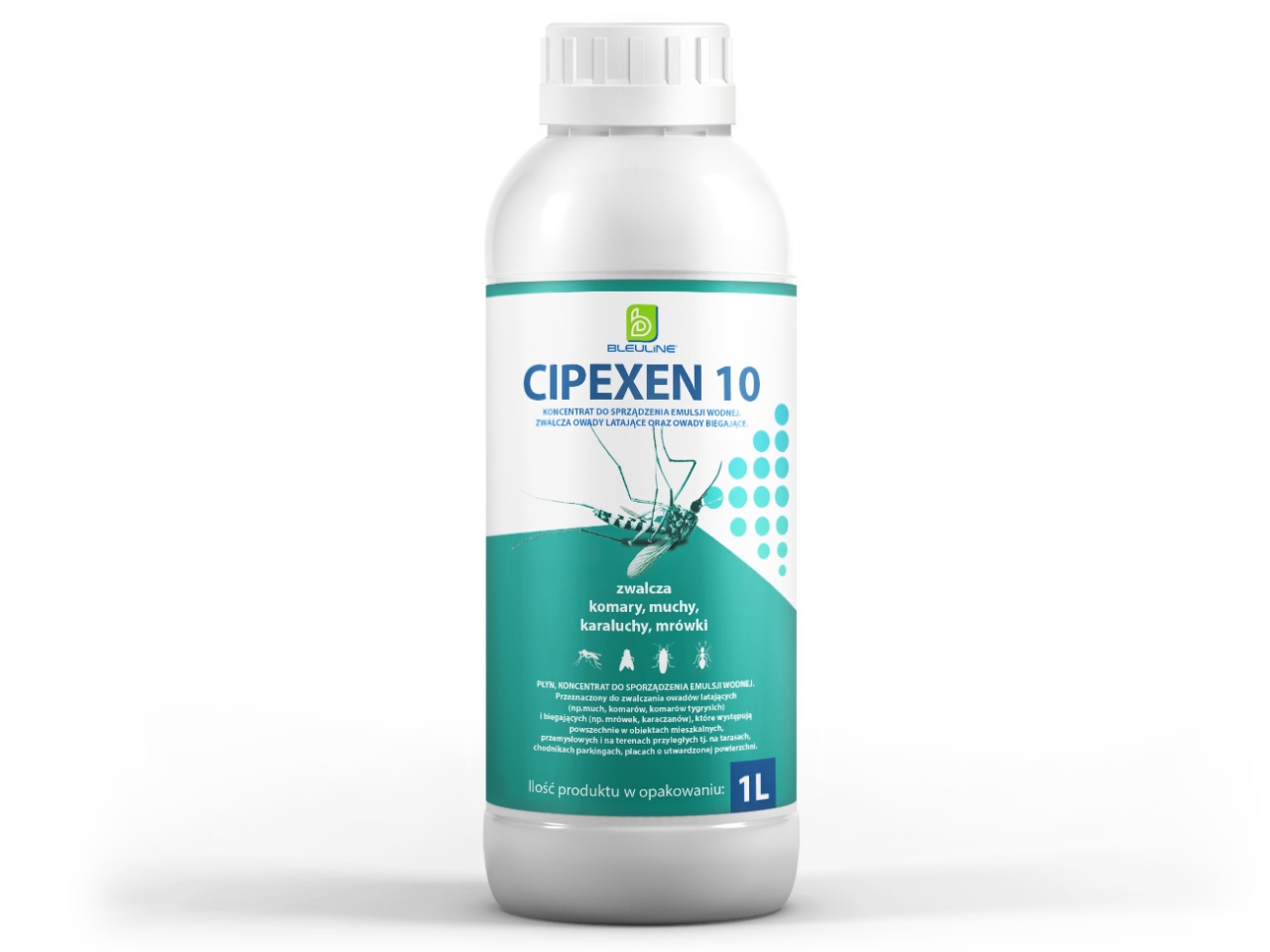 CIPEXEN 10 (CIPEX) 1L. Oprysk na komary, muchy, karaluchy.
