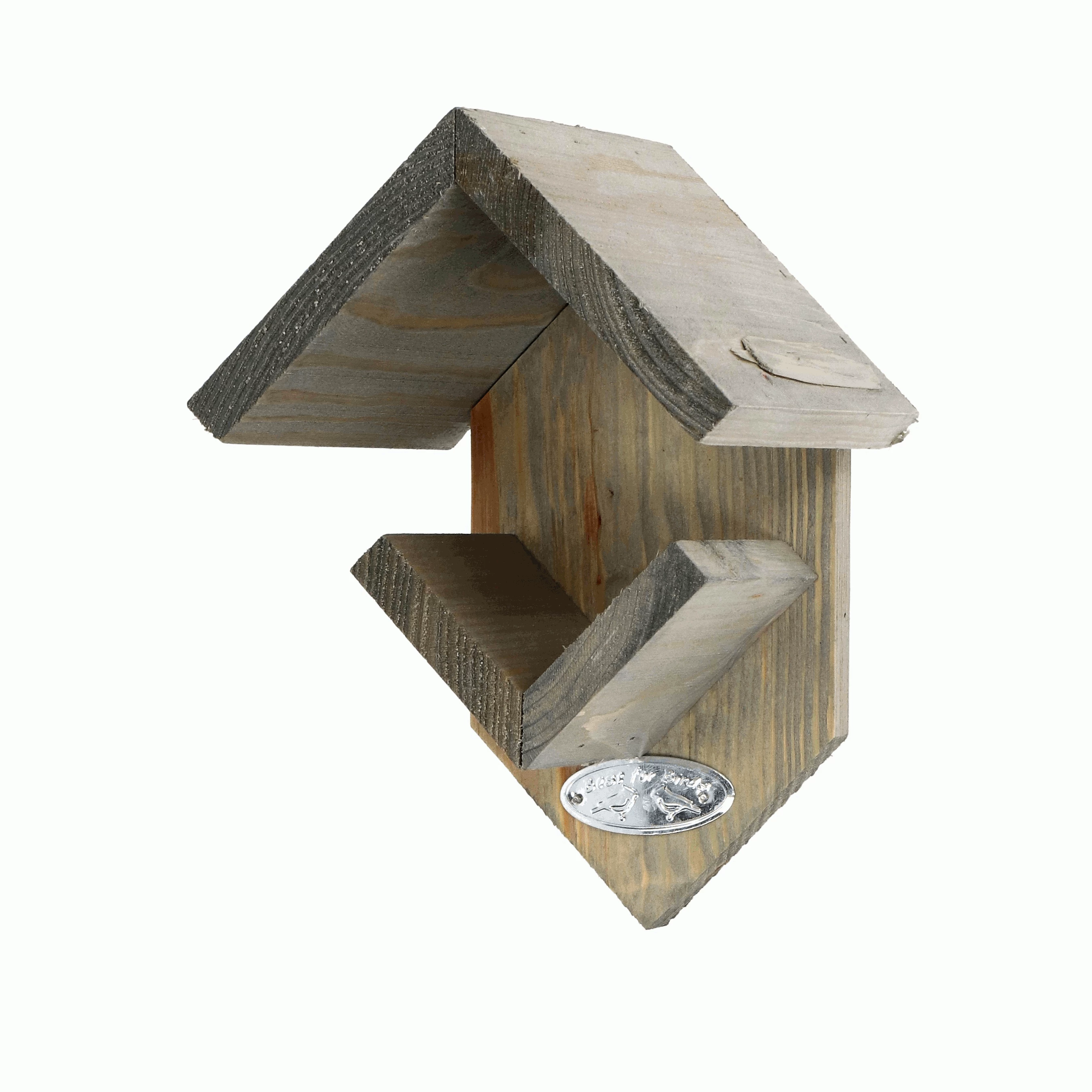 karmnik dla ptaków, drewniany karmnik, karmnik dla ptaków na zimę