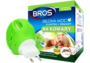 Elektro na komary + 10 wkładów Zielona Moc Bros