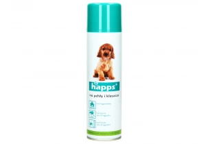 Happs Spray na kleszcze dla psów, na pchły do budy, legowiska 250ml.