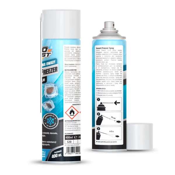 Insect Freezer Spray No Pest® - błyskawiczny zamrażacz owadów