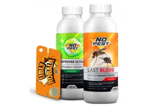 Oprysk na komary, kleszcze, muchy, mrówki Last Blood NO PEST™ i utrwalacz oprysku 1l.