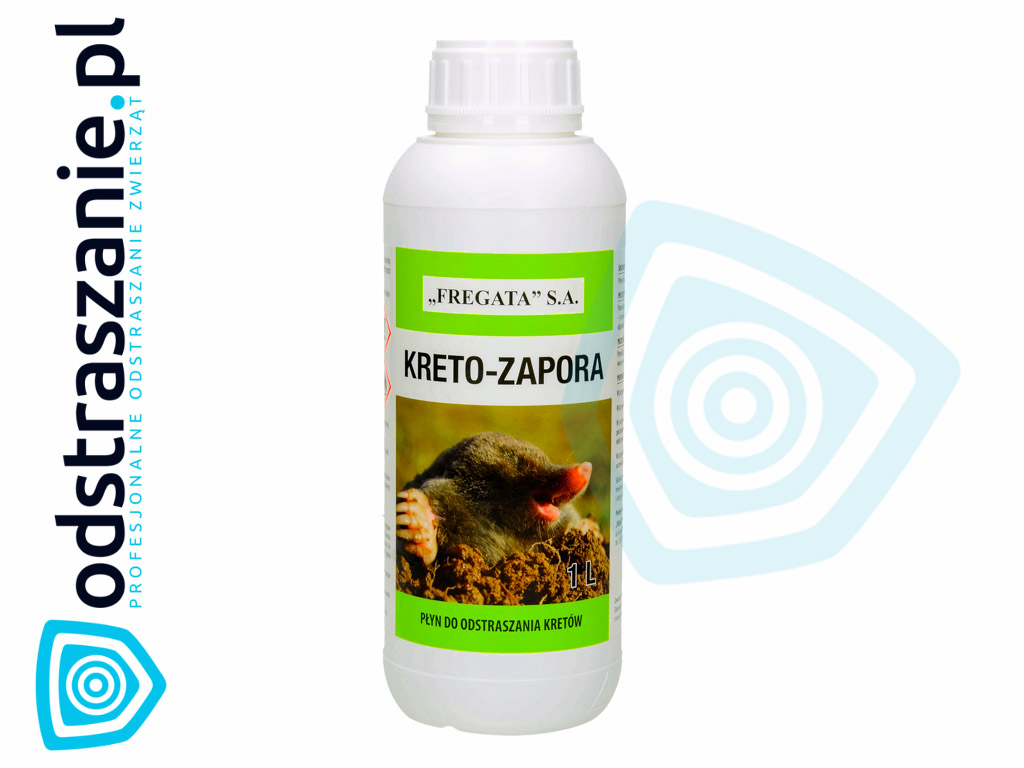 kreto zapora, kreto-zapora, kretozapora, odstraszacz na krety, odstraszacz krety, sposób na krety, środek na krety w płynie, na krety w płynie, odstraszacz na krety w płynie, Fregata na krety w płynie