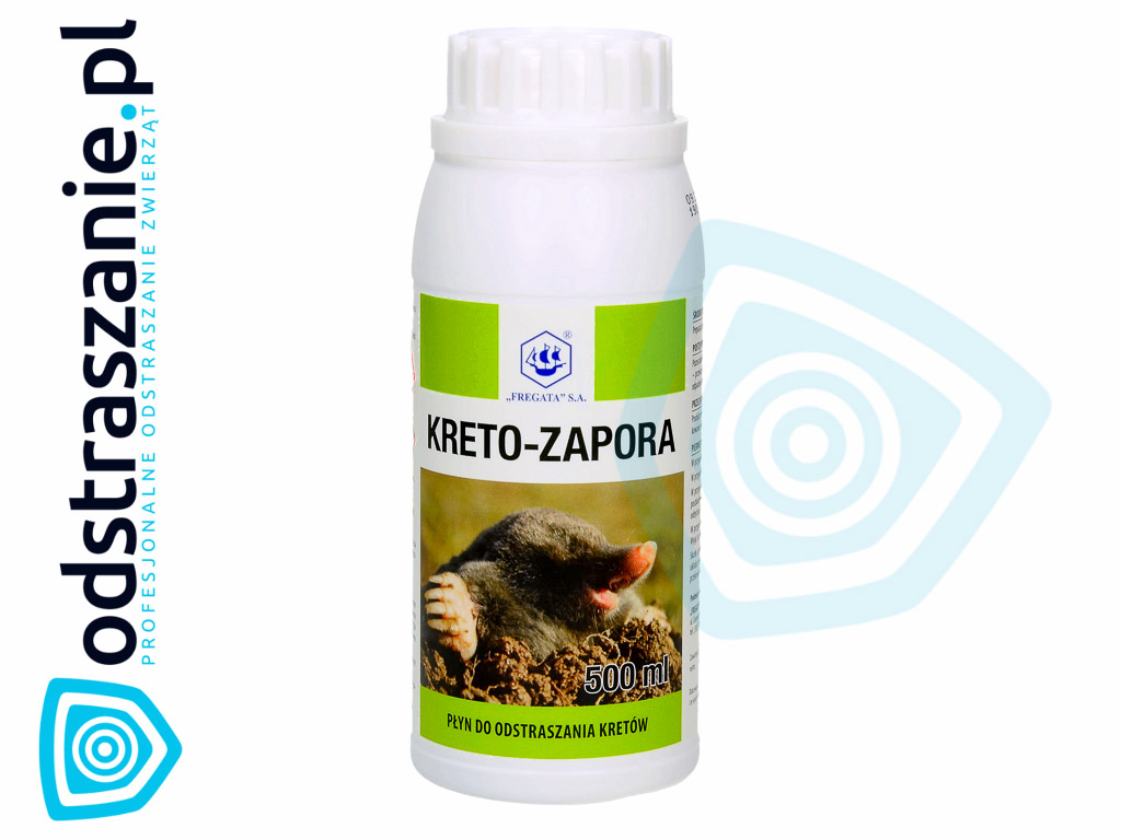 kreto zapora, kreto-zapora, kretozapora, środek na krety, preparat na krety, Skuteczny środek na krety, płyn na krety,