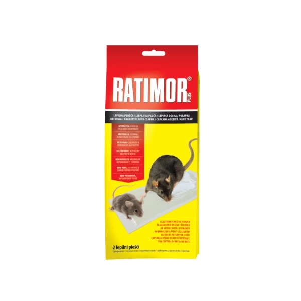 Lep na myszy, szczury Ratimor 2szt.