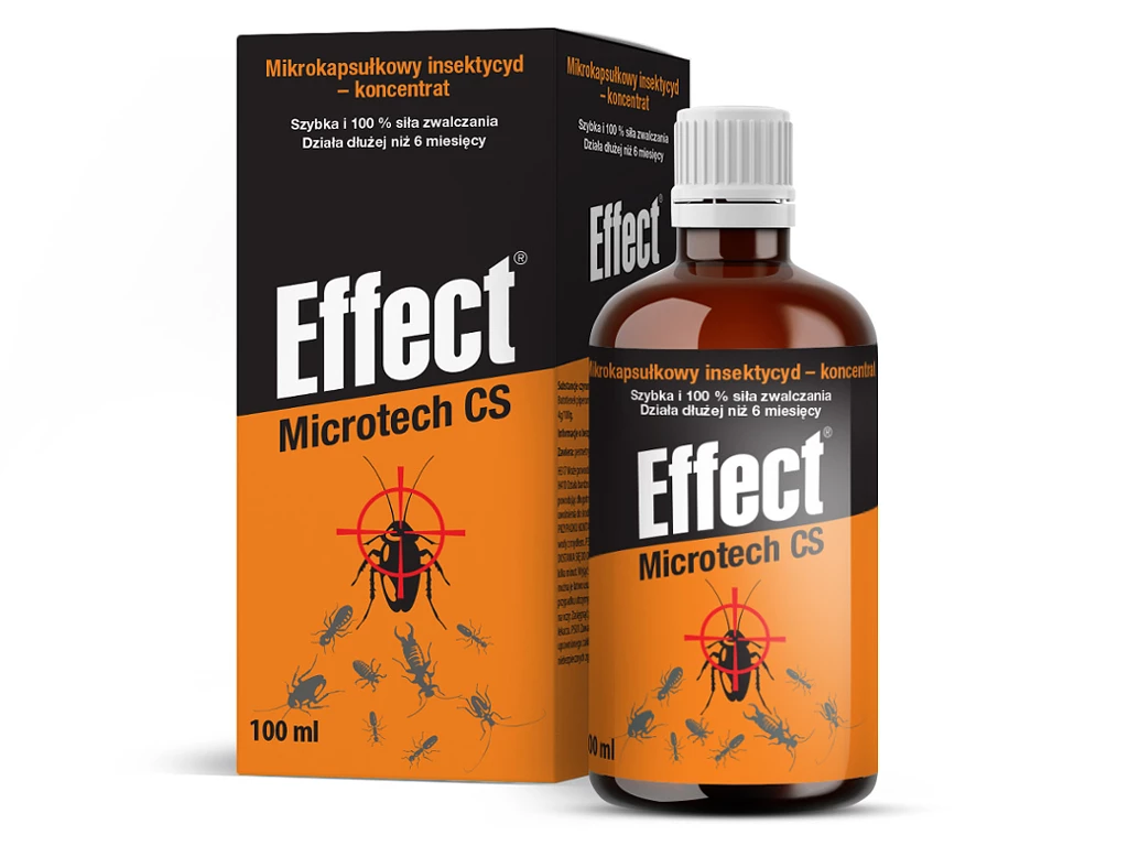 Effect Microtech CS - mikrokapsułkowany środek owadobójczy oprysk na pająki