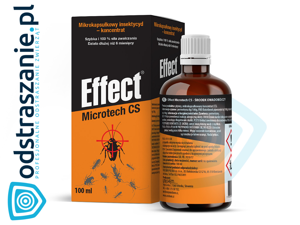 Srodek Na Pluskwy Effect Microtech 100ml Najlepszy Preparat Na Pluskwy Karaluchy Mrowki