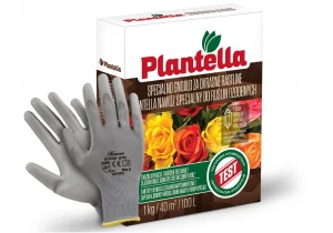 Nawóz do róż Plantella. Mineralny nawóz do róży 1kg + rękawiczki