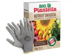 Nawóz organiczny do trawy 3 kg. Nawóz eko do trawnika Bio Plantella + rękawiczki