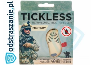 Urządzenie ultradźwiękowe na kleszcze Tickless Military Khaki dla dorosłych.