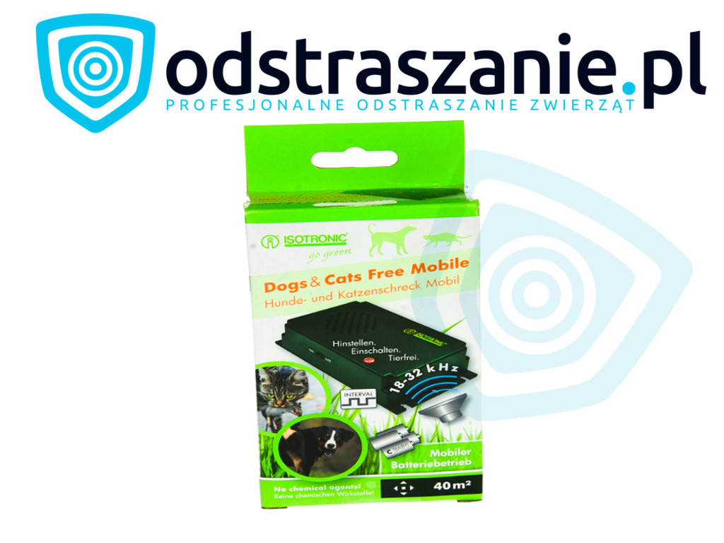 odstraszacz psów, odstraszacz kotów