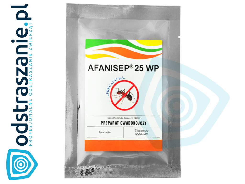 afanisep, oprysk środek preparat na muchy komary kleszcze
