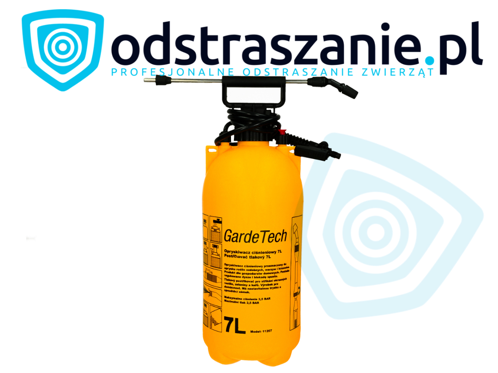 opryskiwacz ciśnieniowy z lancą 7l