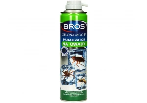 Paralizator na owady Bros Zielona Moc. Spray zamrażający owady 300ml.