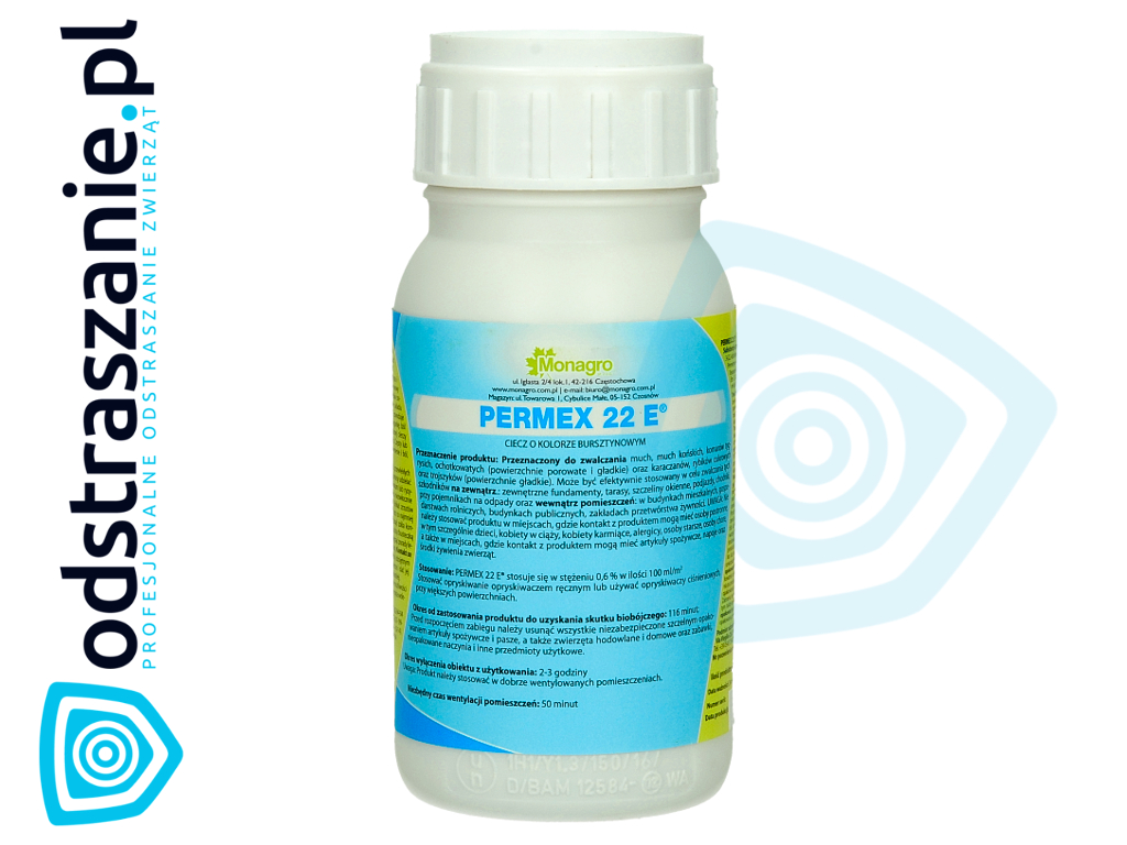 permex 22E, środek na owady, oprysk na owady