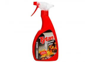 Środek do czyszczenia kominków Tytan spray. Płyn do czyszczenia szyb kominkowych 500g.