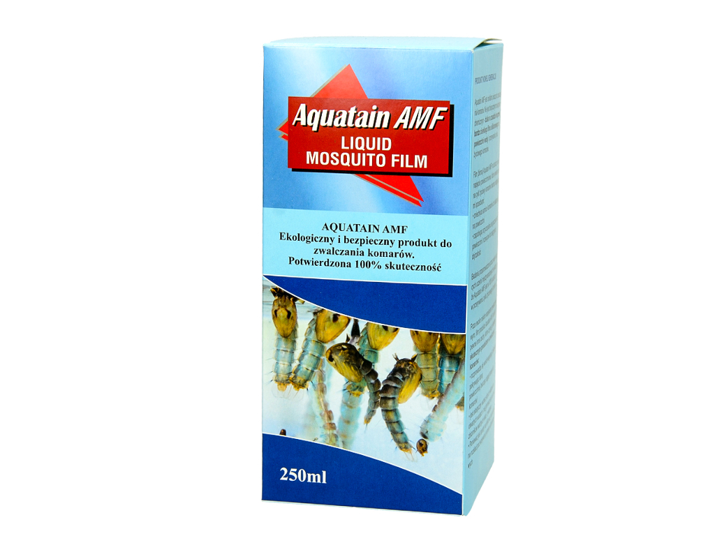 Do oczka wodnego. Preparat na komary. Aquatain AMF. 250 ml