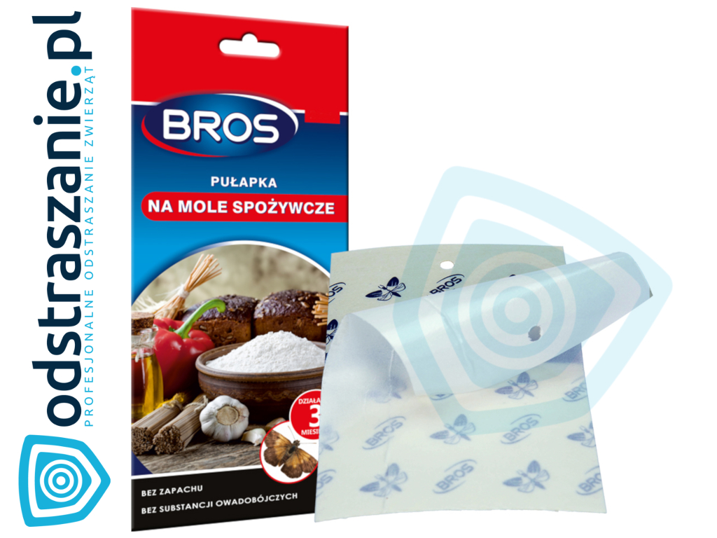 bros, pułapka na mole spożywcze, lep na mole spożywcze