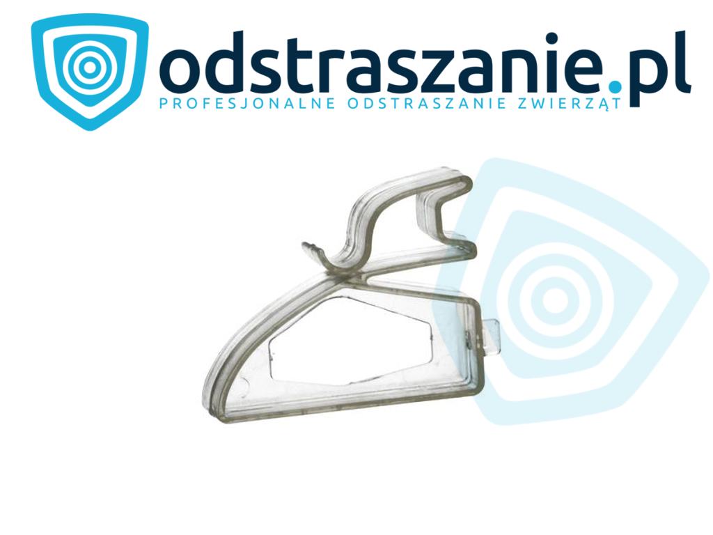 uchwyt rynnowy do kolców na ptaki