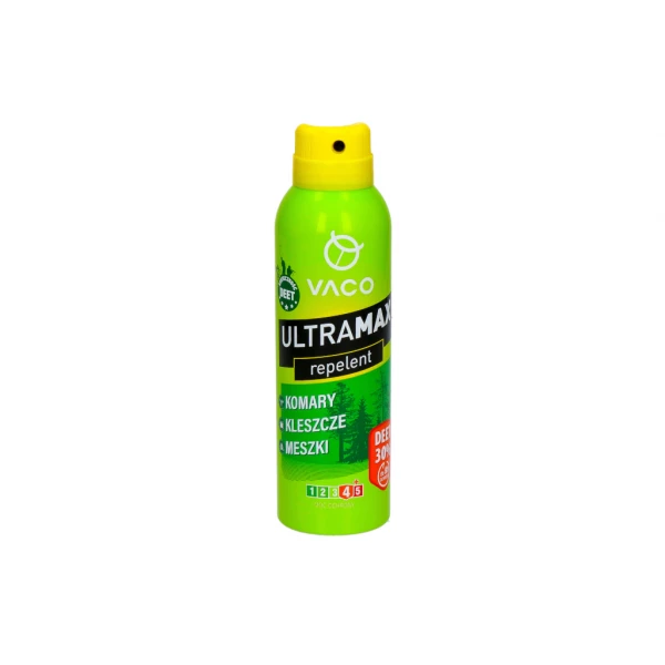 Spray na komary UltraMax Vaco 30% DEET. 