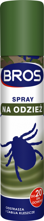 środek na kleszcze na ubranie Bros