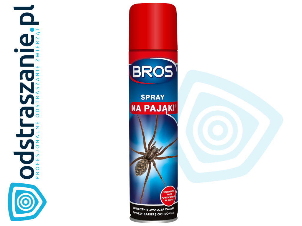 bros, spray na pająki, aerozol na pająki, pajęczyny