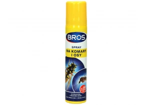 Spray na komary i osy na wrażliwą skórę Bros
