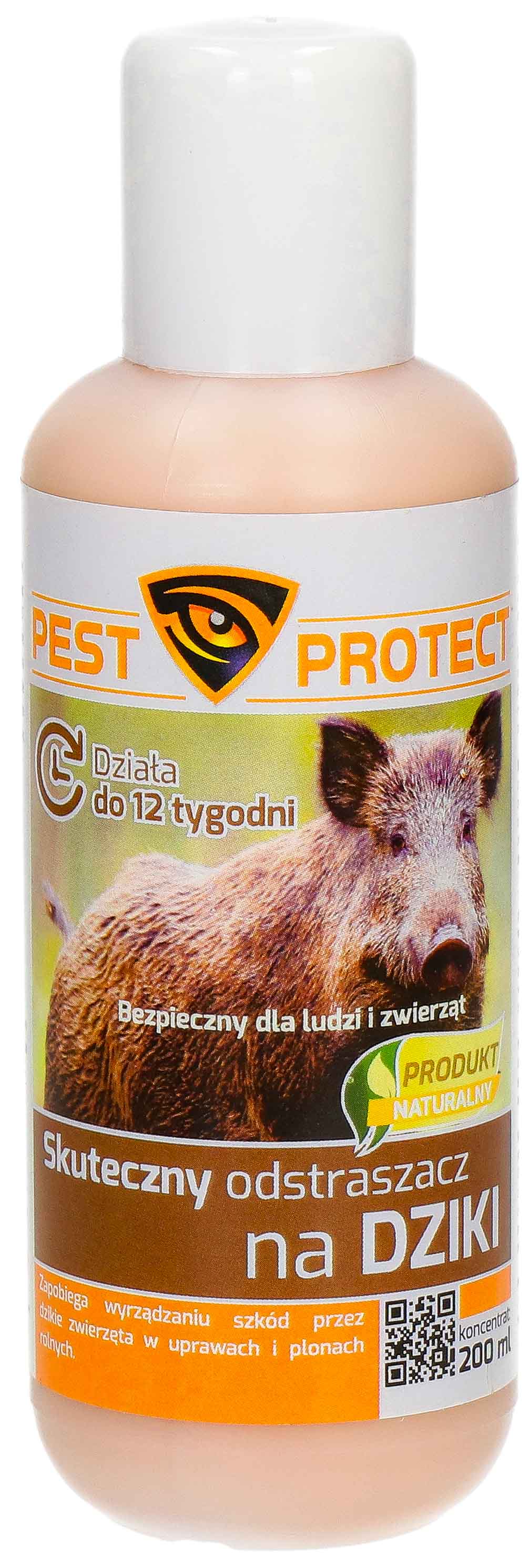 Środek na dziki. Preparat oprysk na dziki Pest Protect płyn 200ml.