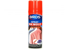 Środek na mole odzieżowe. Spray na mole ubraniowe Bros 150ml.