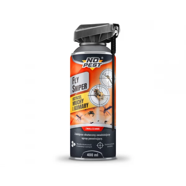 Środek na muchy, komary ćmianki spray Fly Sniper No Pest® 400ml