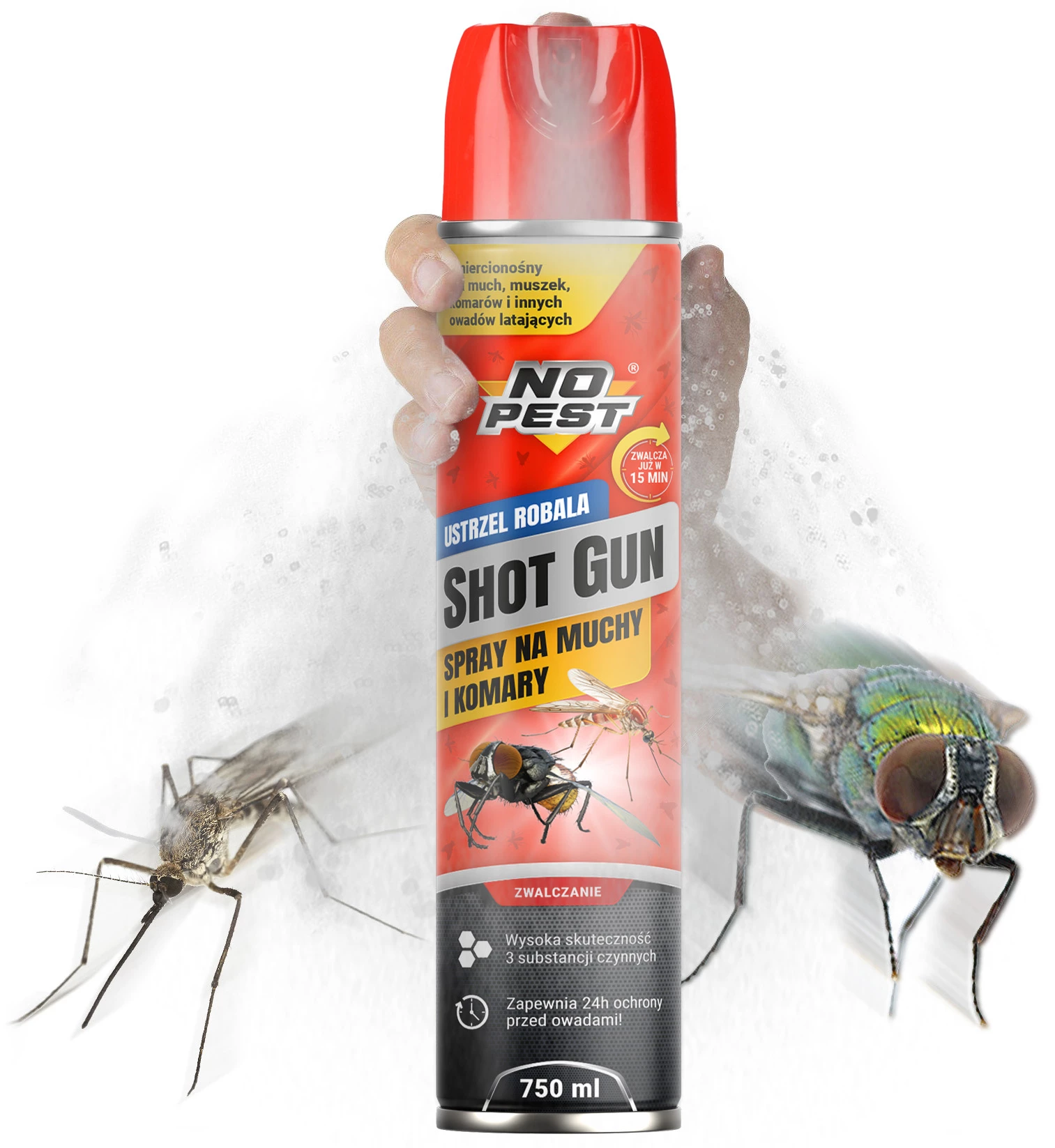 preparat na muchy, środek na muchy, muchozol, NO PEST na muchy, spray na muchy, na komary w pomieszczeniu, środek na ćmianki