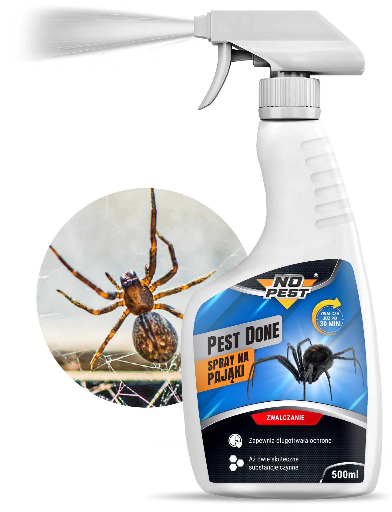środek na pająki, spray na pająki, no pest na pająki