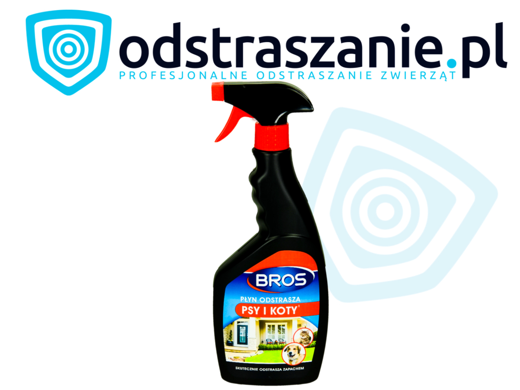 preparat na sikające psy, odstraszacz psów w sprayu, odstraszacz kotów w sprayu, preparat na psy i koty, środek na psy i koty