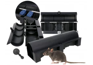 Stacja deratyzacyjna karmnik na trutkę na szczur, myszy No Pest® z kluczykiem